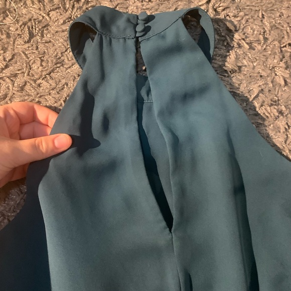 NWT Krisa Halter Asymmetrical Ruffle Mini XS - Picture 7 of 16